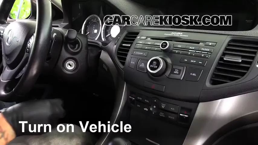 2009 Acura TSX 2.4L 4 Cyl. Bluetooth Pair Phone